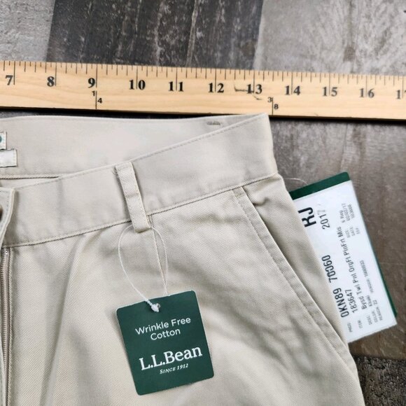 Womens LL Bean size 6 Reg Original Fit Chino Twill Pants 30" inseam - Picture 5 of 12